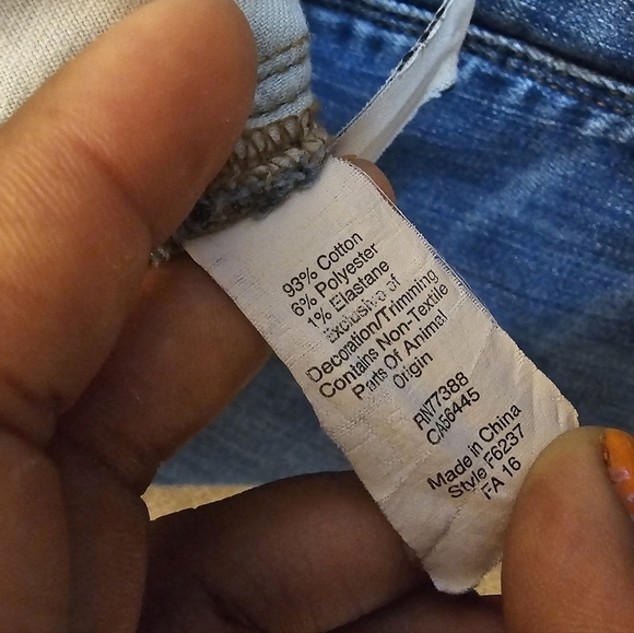 Madewell 9-inch High Rise Skinny Skinny Casual Distressed Denim Jeans 26 - Picture 7 of 8